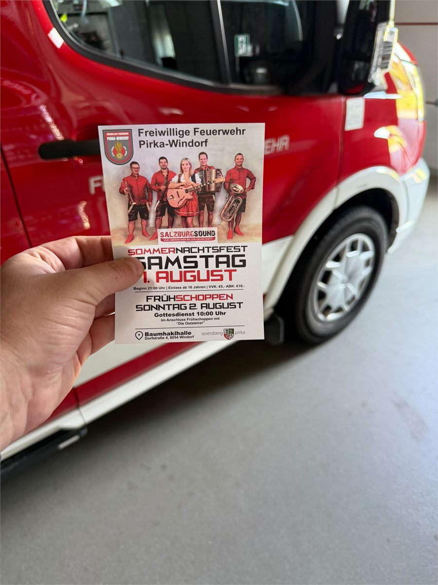 Druck: Sommernachtsfest Flyer